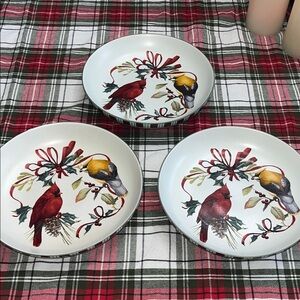 Lenox Winter Greetings Pasta Bowls- Set of 3